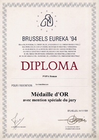 Diploma EUREKA '94
