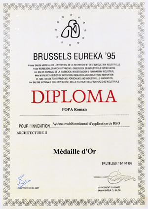 Diploma EUREKA '95